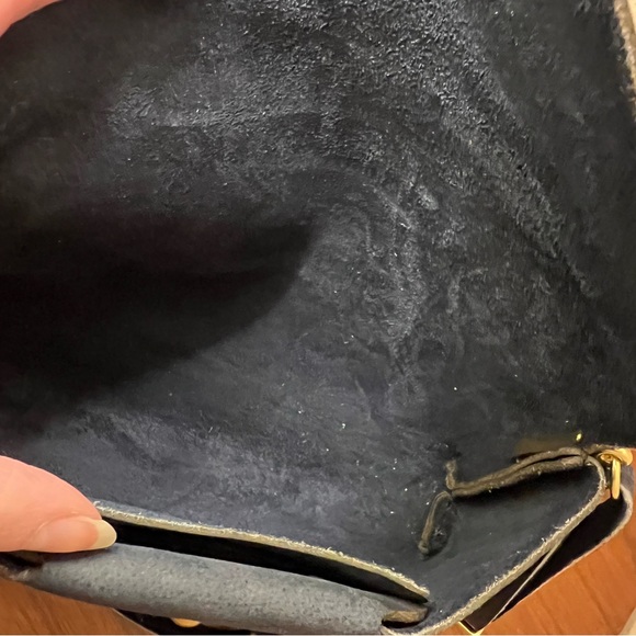 Form Function Form Penney Clutch Latigo Baltic Blue Suede Leather - Picture 11 of 15